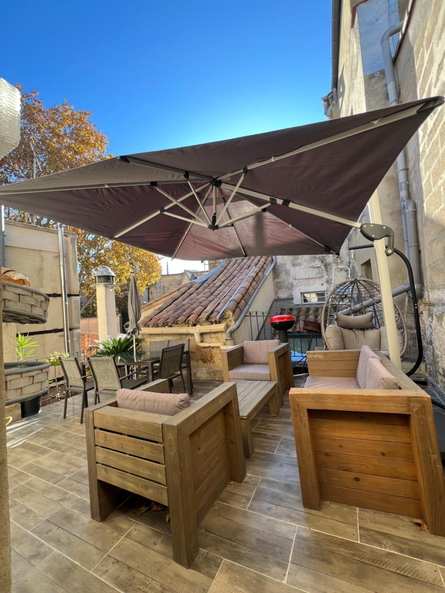 Apartament Renove, Vue Sur Palais Des Papes, Terrasse Et Wifi Troisieme Etage Awinion Zewnętrze zdjęcie