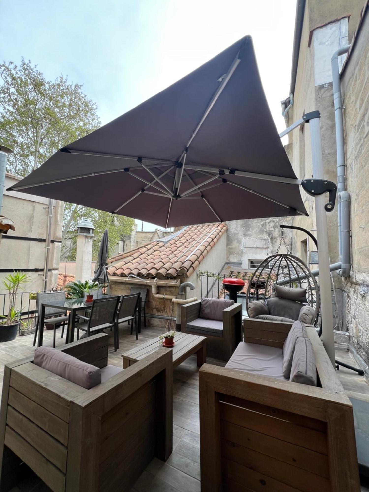 Apartament Renove, Vue Sur Palais Des Papes, Terrasse Et Wifi Troisieme Etage Awinion Zewnętrze zdjęcie