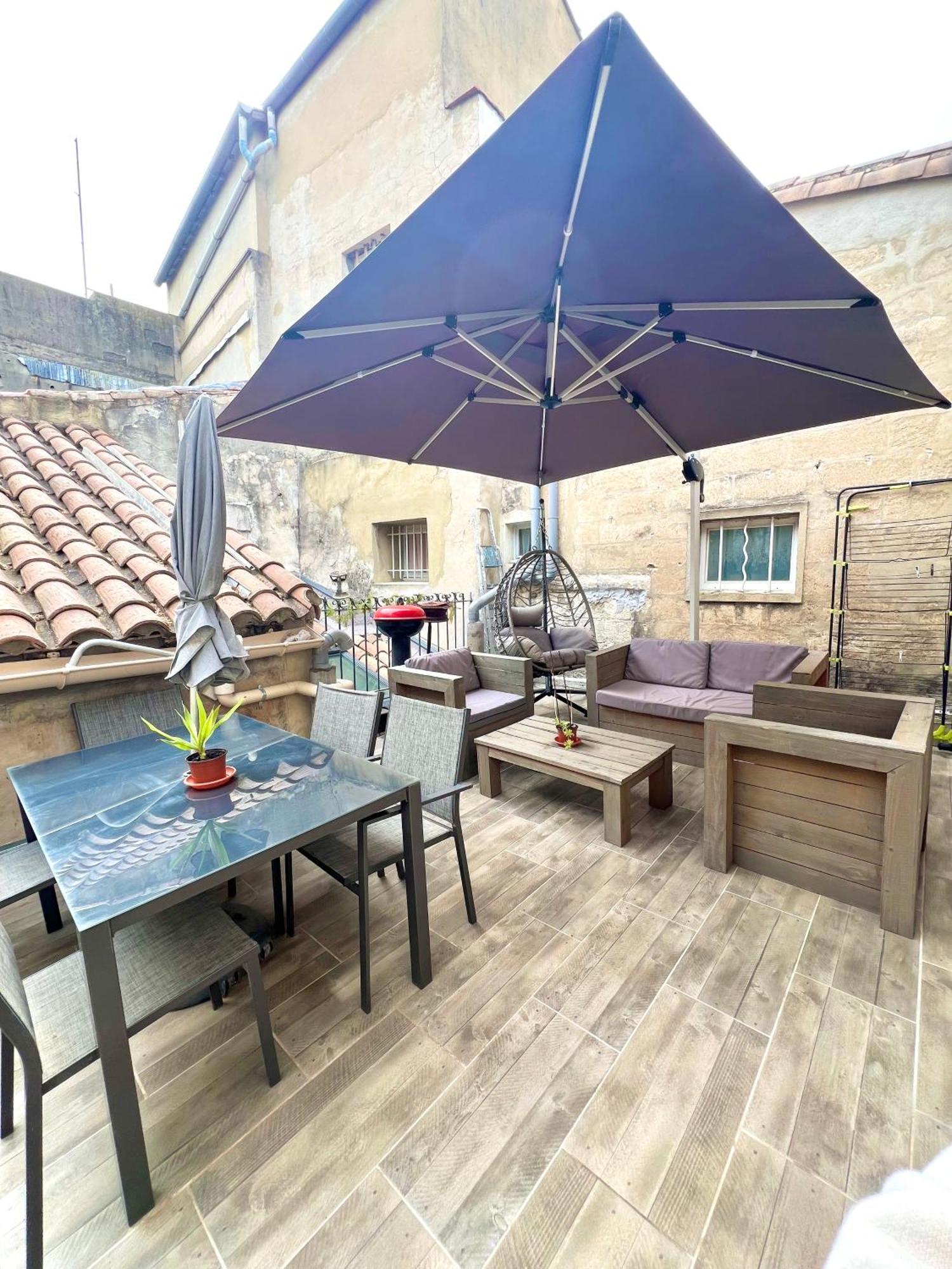 Apartament Renove, Vue Sur Palais Des Papes, Terrasse Et Wifi Troisieme Etage Awinion Zewnętrze zdjęcie